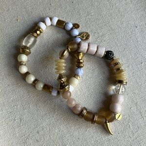 Stella & Dot stretchy bracelets (2)